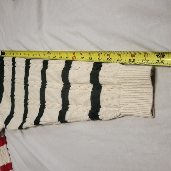 Tommy Hilfiger Golf Grandpacore Cable Knit Striped Sweater Mens Size XL - Picture 7 of 7